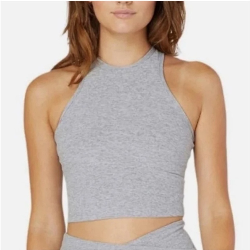 BEYOND YOGA High Neck Bra Top